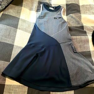 Stella McCartney Adidas Barricade tennis dress, navy and white, size M